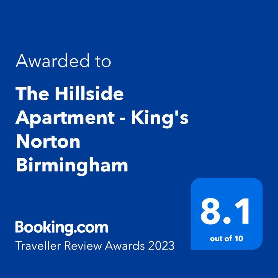 The Hillside Apartment - King'S Norton Birmingham Eksteriør billede